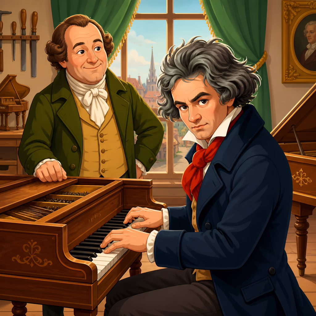 Johann Andreas Streicher and Beethoven’s Piano World
