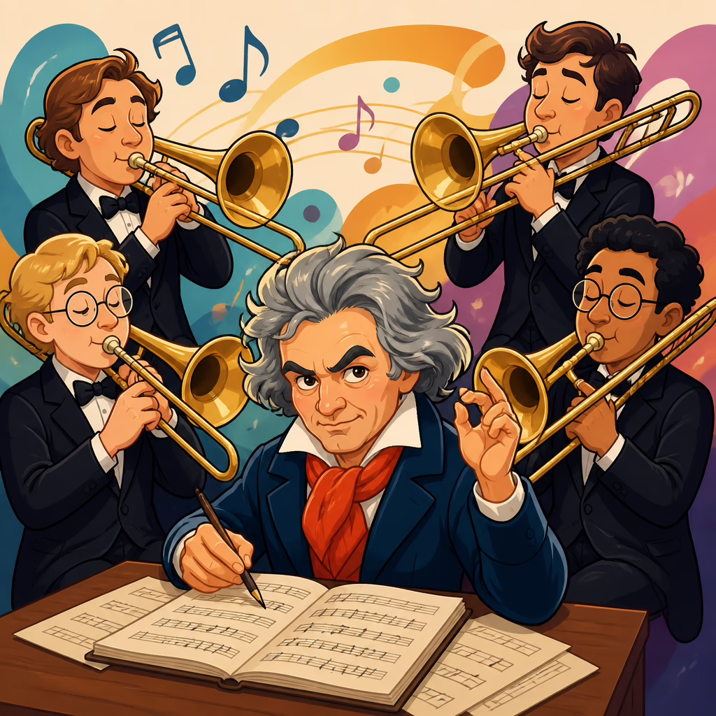 Beethoven’s Three Equali for Four Trombones Explained Beethoven’s Three Equali for Four Trombones Explained