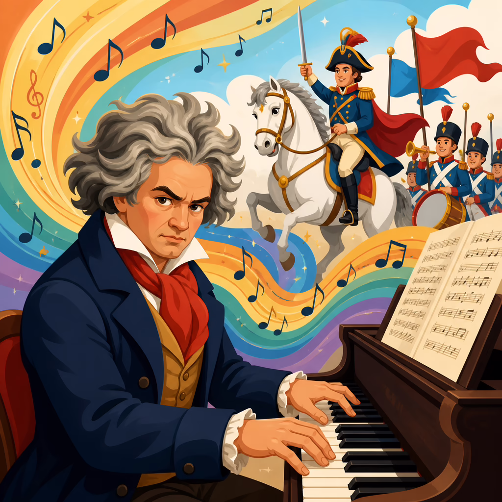 Beethoven’s Twelve Variations on See the Conquering Hero Comes
