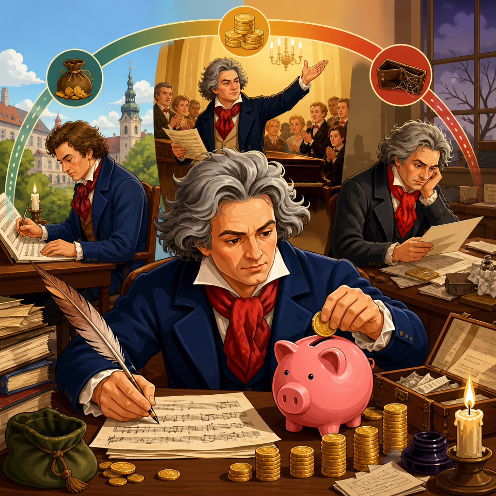 How Beethoven Managed Money Across His Career How Beethoven Managed Money Across His Career