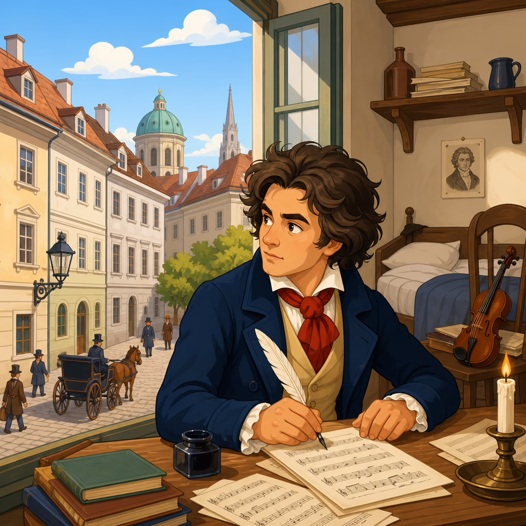 Beethoven’s First Apartments in Vienna