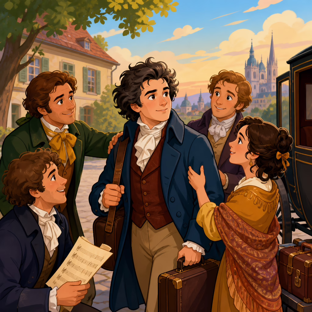 The Friends Who Helped Young Beethoven Leave for Vienna