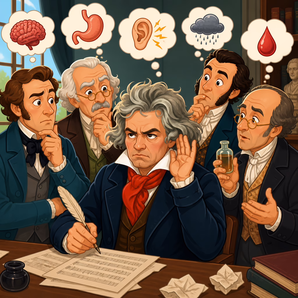 What Beethoven’s Doctors Thought Was Wrong